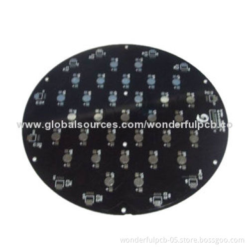 Aluminum PCB for Electronics with Immersion Gold